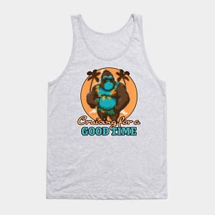 Cruising for a good time | Party gorilla Tank Top